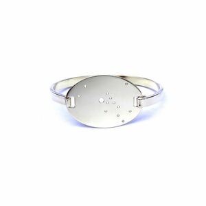 Julie Nolan Jewelry Taurus Constellation Cuff – Raw Brass with Patina